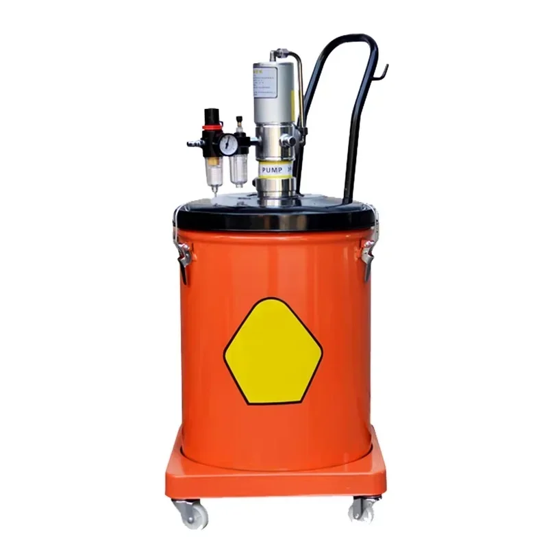 

Air Pneumatic Grease Gun Pump With Gas-Pressure Meter Swivel Oiling Gun Head for Mechanization Oil Injection