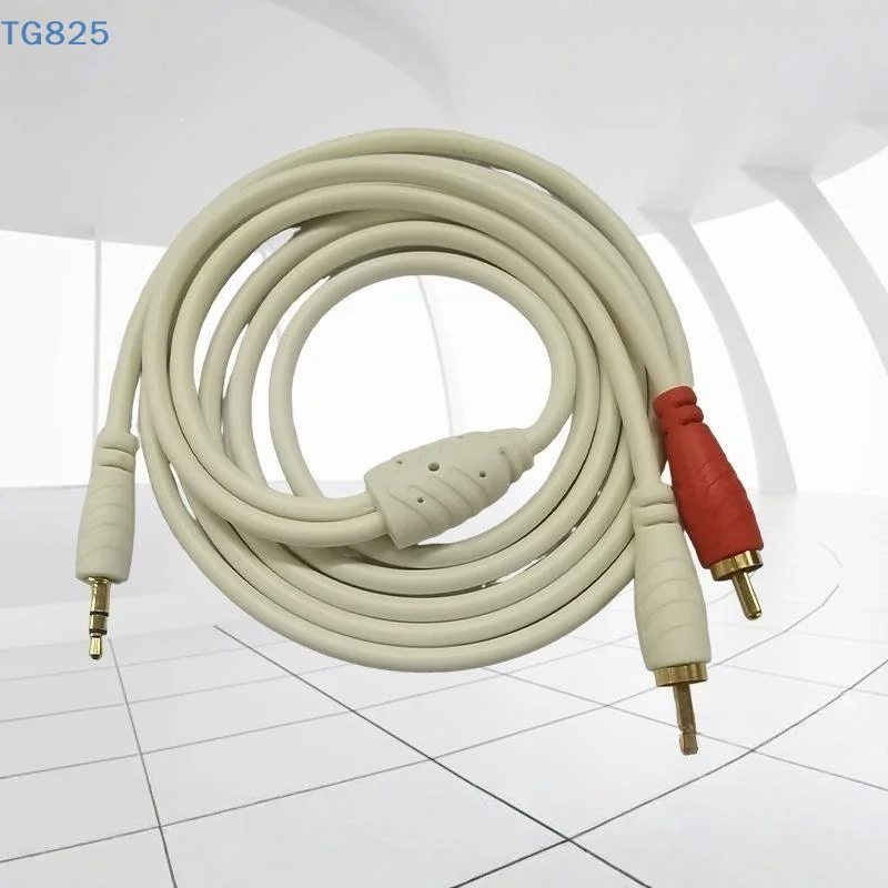 【AN】【SA】35mm Male To Dual  Male Audio Cable Gold Plated Connectors High Fidelity Sound For Home Theater Car Stereo