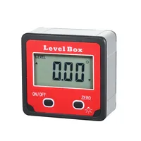 Digital Inclinometer Digital Level Protractor Inclinometer Mag-netic Level Angle Meter Angle Finder Box Angle Measuring Tool