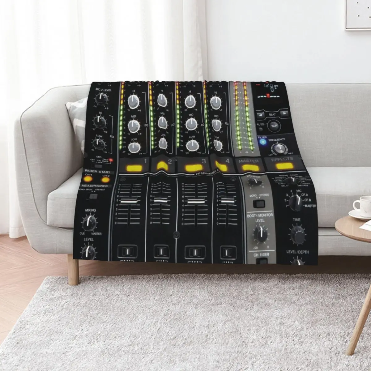 DJ MIXER Throw Blanket Furrys blankets and throws Moving Weighted sofa bed for winter Blankets