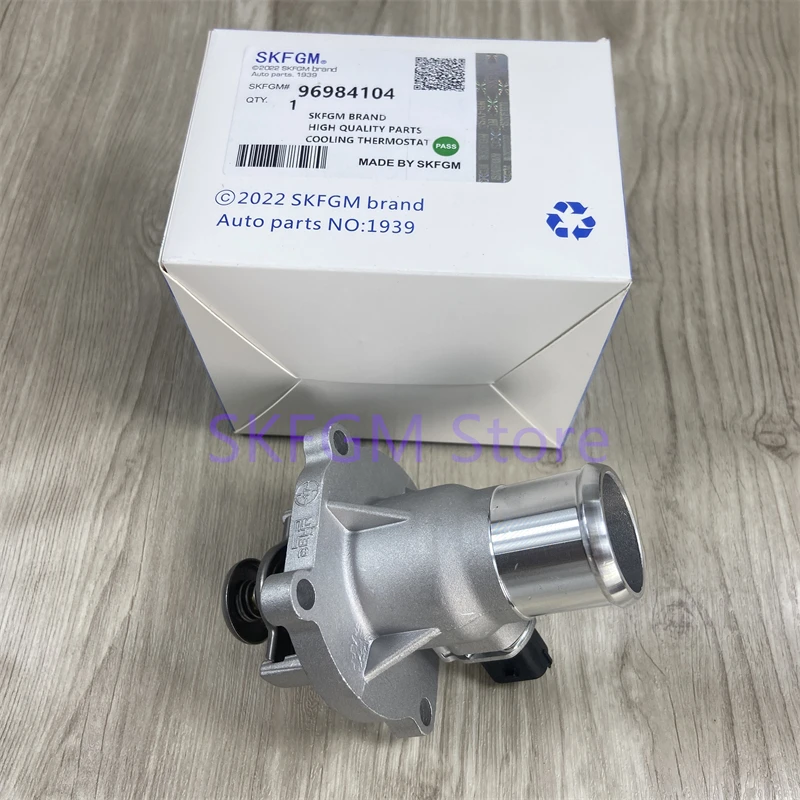 

Original Coolant Thermostat Assembl 25193683 For Chevrolet Cruze Aveo Sonic Tracker Trax Orlando Pontiac G3 96984104