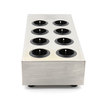 Monosaudio E800 HiFi Power Filter Plant US/Schuko Socket 8Ways AC Power Conditioner Audiophile Power Purifier with Outlets Power