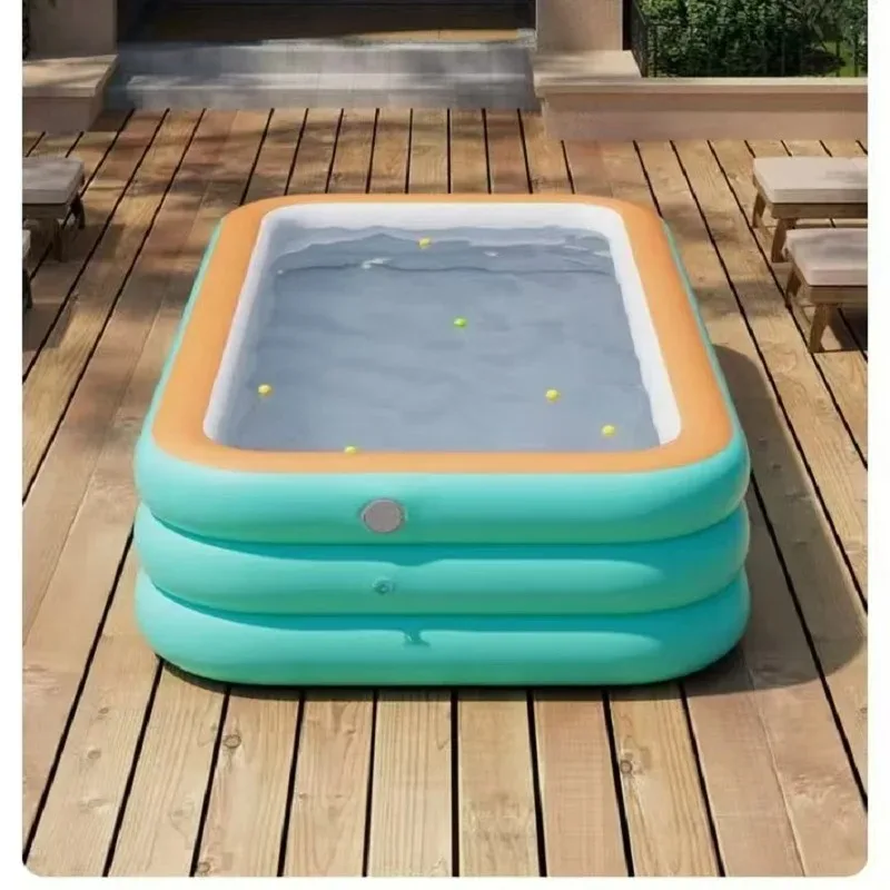 

Надувной бассейн для улицы, подходящий для домашнего использования, легкий и прочный, легко накачивается и сдувается.