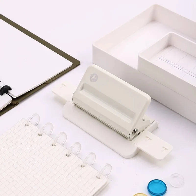 

Креативный грибной дырокол с 4 отверстиями, диск, кольцо, резак для переплета, Т-образный дырокол для бумаги, инструмент для рукоделия, офисные канцелярские принадлежности