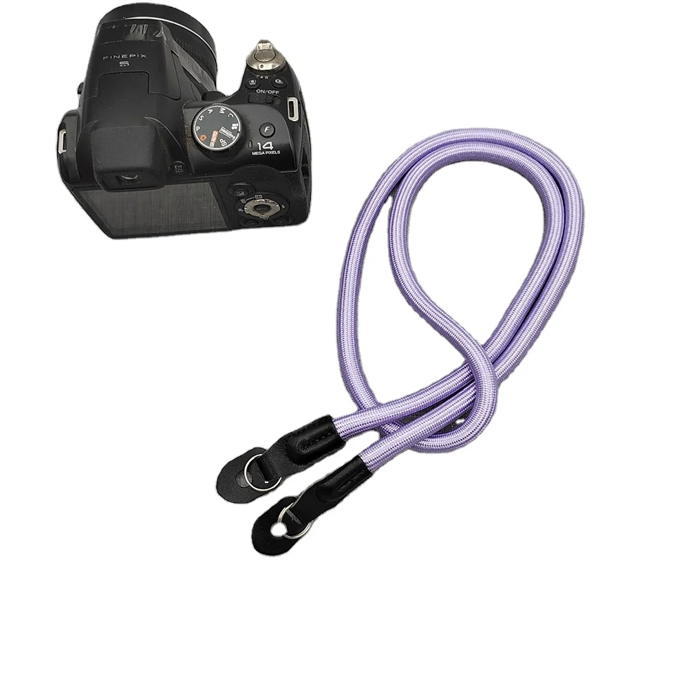 Twill Solid Color Eco-Friendly Webbing Camera Neck Strap Wrist Belt Reflex Shoulder Strap (Polyester/Spandex/Nylon)