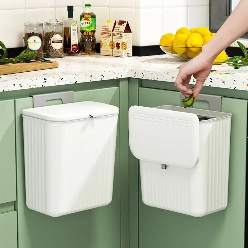 Household Garbage Can Storage Bin Kitchen Garbage Can Toilet Garbage Can Wall-mounted Garbage Can Suspended Garbage Can