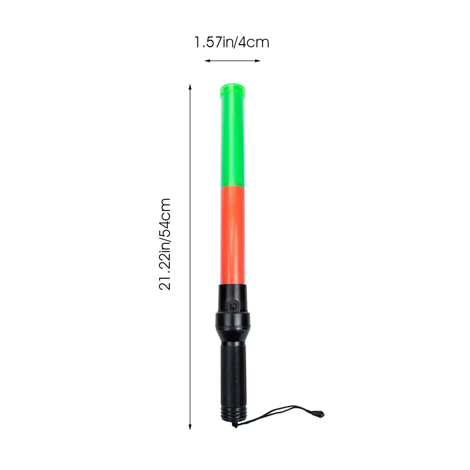 Professional Traffic Wand ABS Lightweight Bright 3-Mode Light Stick for Emergency Construction Parking Traffic Safety