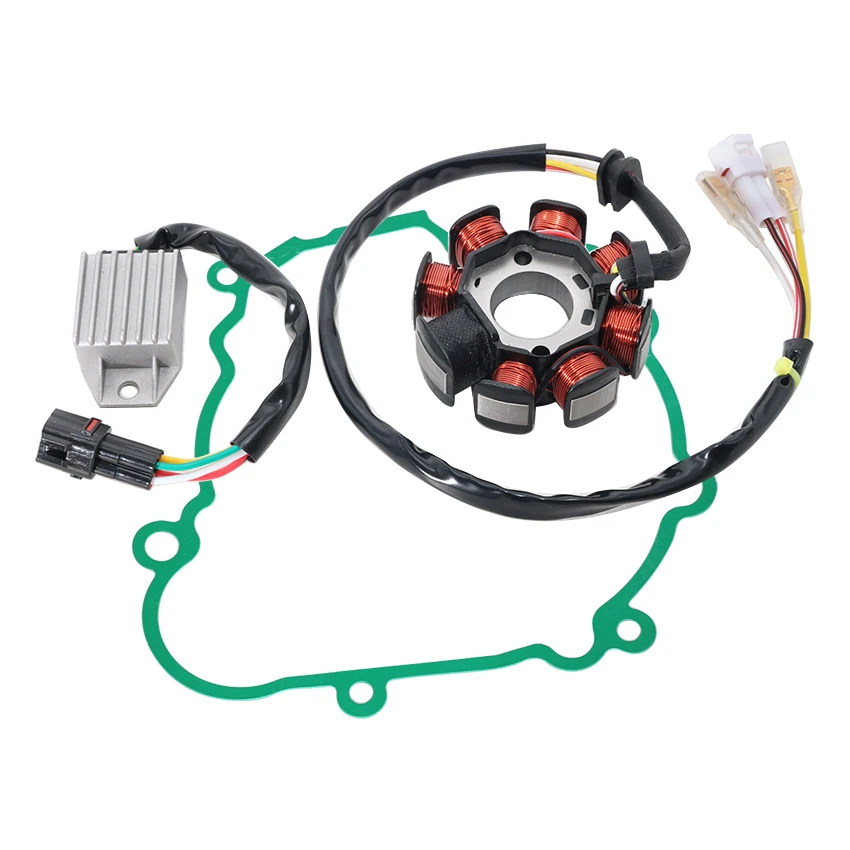 Regulator Rectifier+Ignition Stator Coil+Cover Gasket For Beta CROSS RX 250 2T RX 350 2T RX 300 2T OEM:006.10.020.00.00