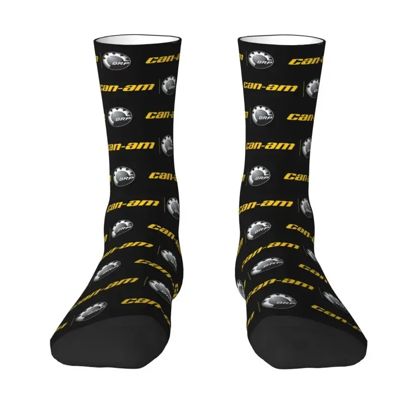 

Novelty Printing Can Am BRP ATV Socks for Men Women Male Stretch Summer Autumn Winter Crew Socks