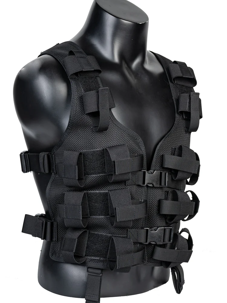 Tactical Low Profile Tactical Vest In Summer Light Breathable 16 Mounting Points Can Carry Magazines And 40mm Grenades