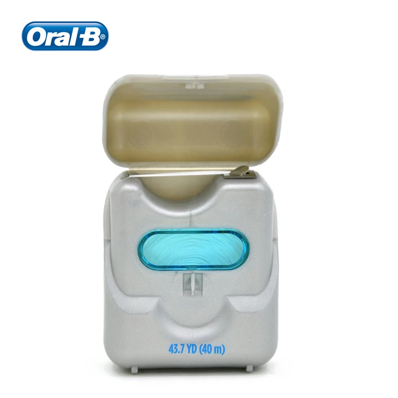 Oral B Glide Pro-Health Deep Cleaning Floss Portable Easy-Slide-in Dental Flosser Oral Floss Cool Mint 40m/pack flosser dental