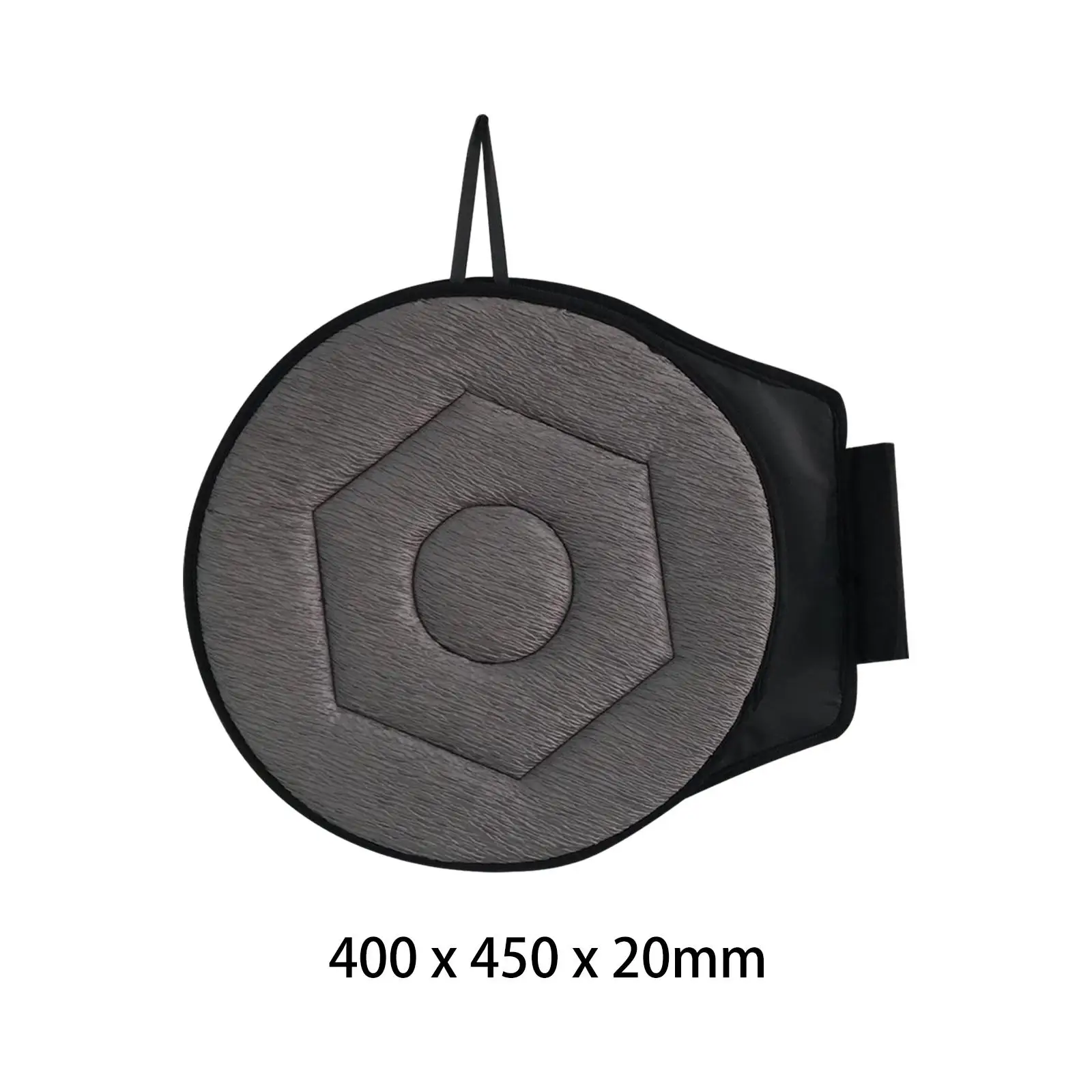 Rotating Car Seat Cushion Anti Slip Base Memory Foam Chair Pad for Easy Transfer Home Office Travel