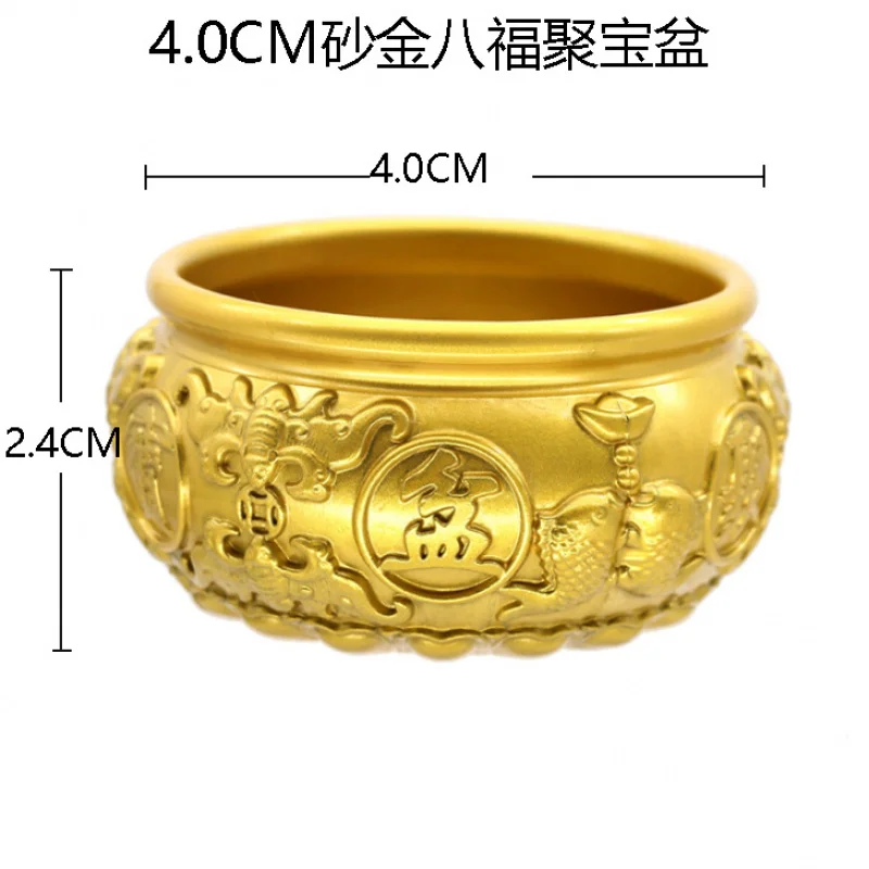 Bronze Statue Crafts Home Decoration Brass Ornaments Pisces Eight Blessing Cornucopia