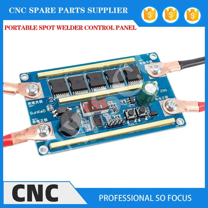 

Portable spot washing machine control board DIY full set of accessories small 18650 automatic lithium battery welding 12V