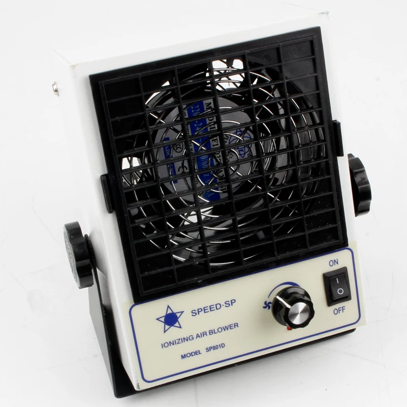High Quality 220V Antistatic Fan Static Eliminator Ion Blower Desktop ESD Ionizing Air Blower