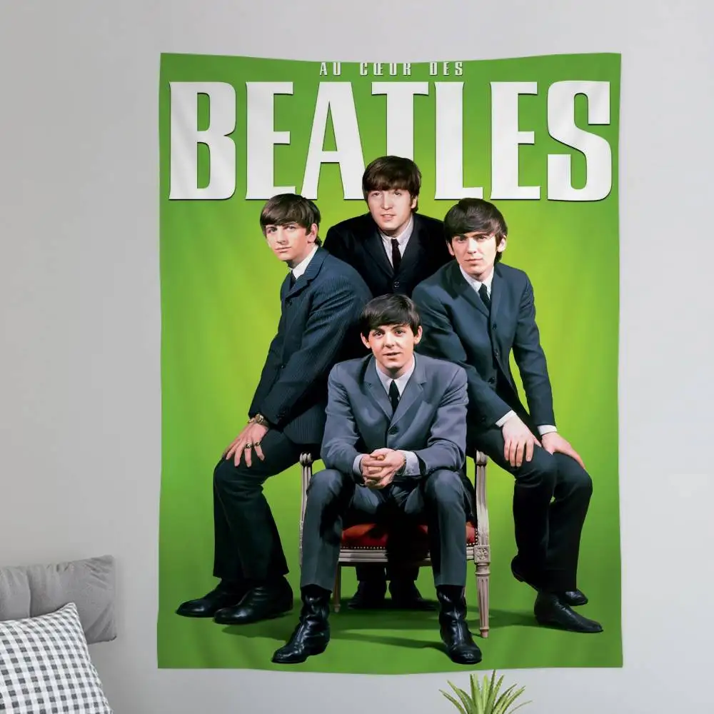 classic rock T-The Beatles Colorful Tapestry Wall Hanging Bohemian Wall Tapestries Mandala Wall Art Decor
