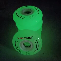 4 adet aydınlatma ve aydınlık tekerlekler 100% orijinal SEBA LED flaş Inline paten tekerlekleri Sliding sürgülü silindirler Slalom pateni lastikler