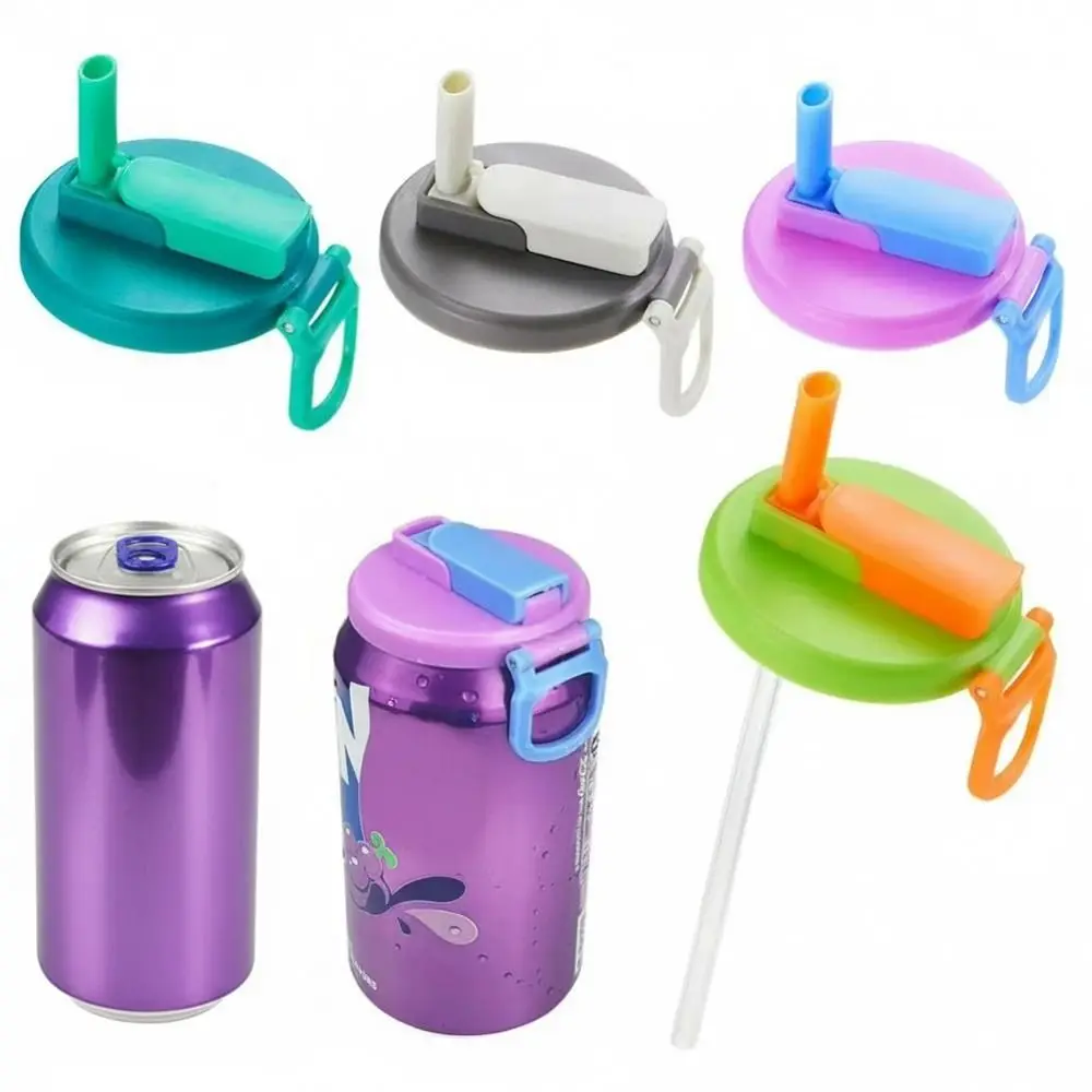 Portable Plastic Soda Can Lids Replacement Splash Proof Can Covers For Soda Beer Cup Lid Water Bottle Cover for Canned Beverage