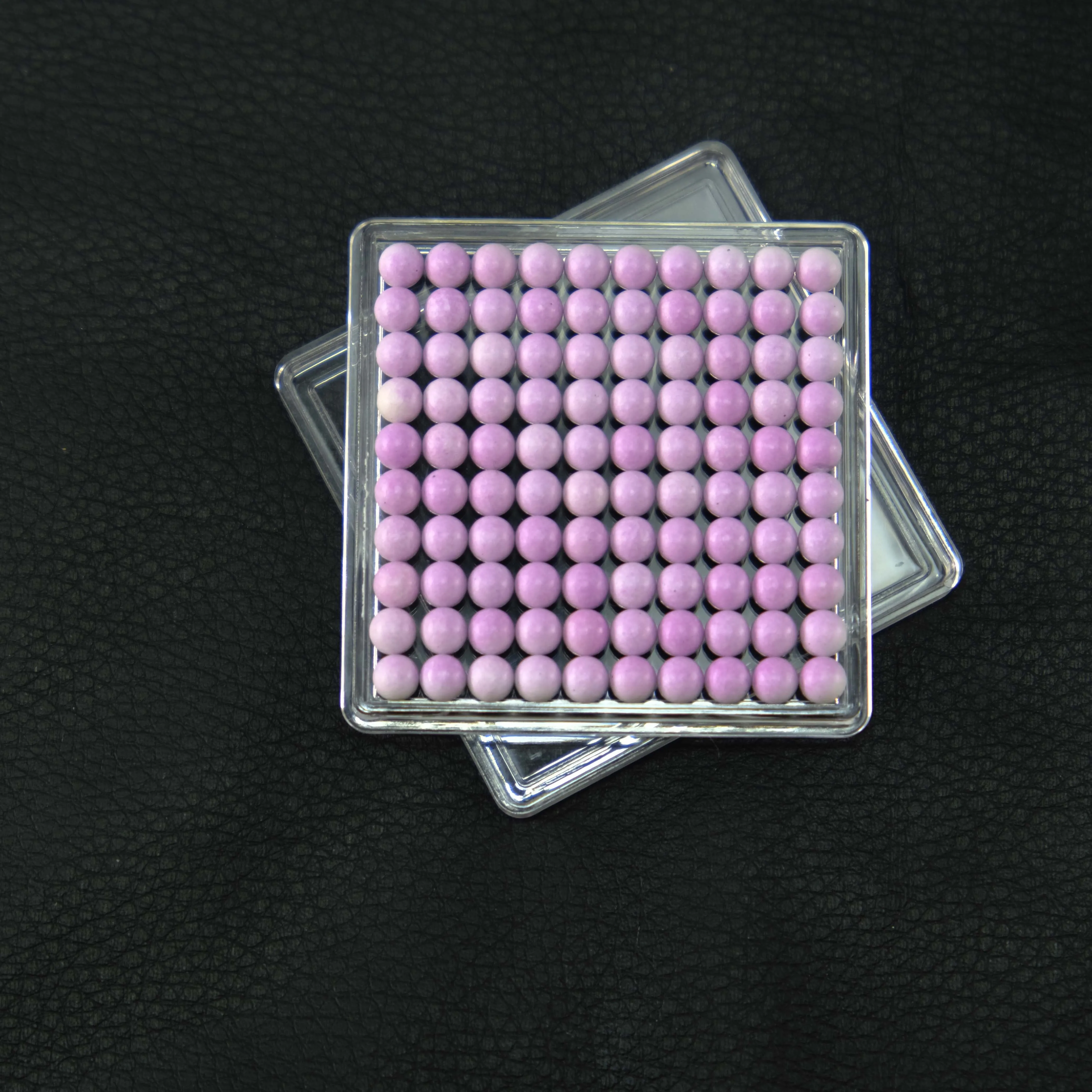 100pcs 5MM Strong Magnet Beads DIY Round Magnetic Colorful Christmas Ball Refrigerator Magnetic Nail Decoration Holiday Ornament