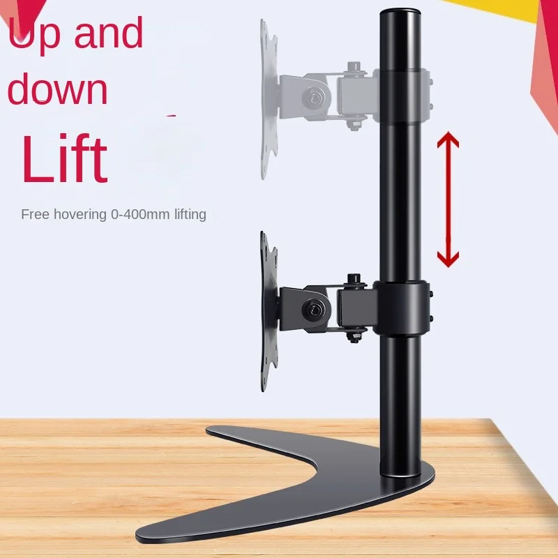 Imagem -02 - Altura Universal Display Stand para Computador Desktop sem Perfuração de Tela Vertical Base Rotativa Venda Quente 3c 1427 Polegadas