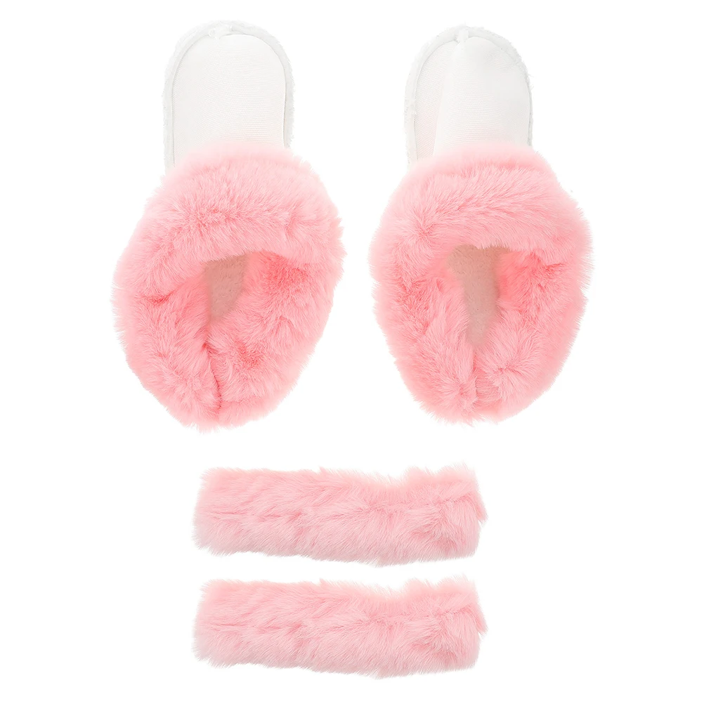 

1 Pair Thickened Clog Liners Removable Warm Shoe Inserts For Winter Compatible With Snow Boots Slippers Indoor Shoes