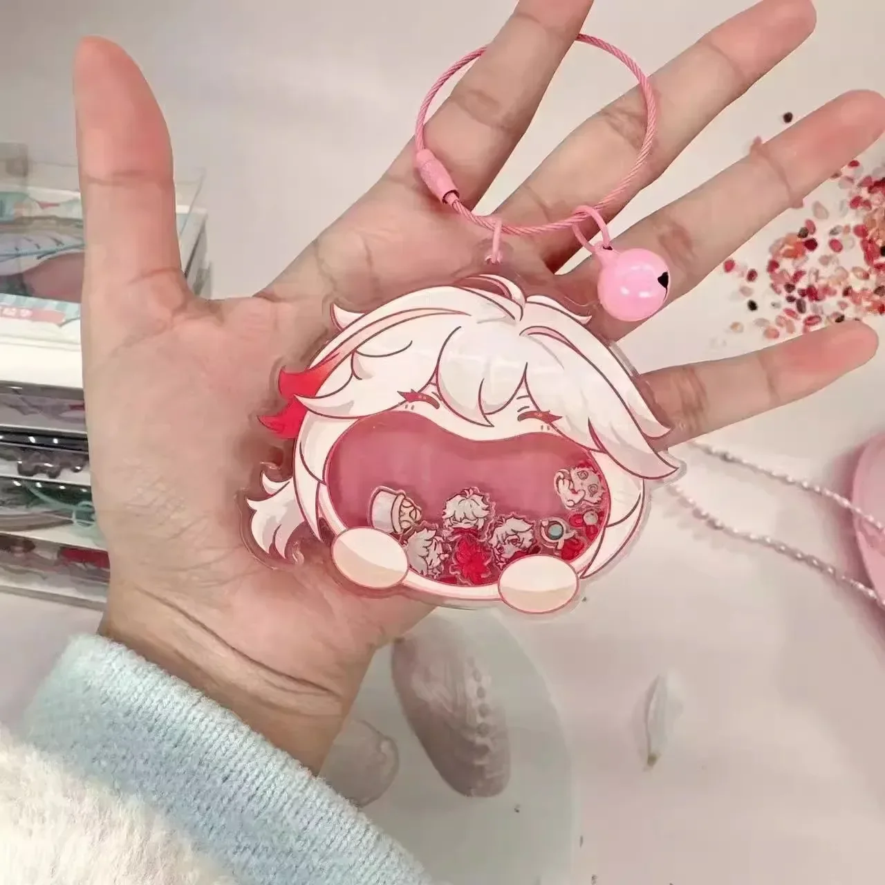 Аксессуары для косплея «сделай сам», игра GENSHIN IMPACT Xiao, аниме, 3D брелок Furina, акриловый кулон Yae Miko, подарок на Хэллоуин для детей