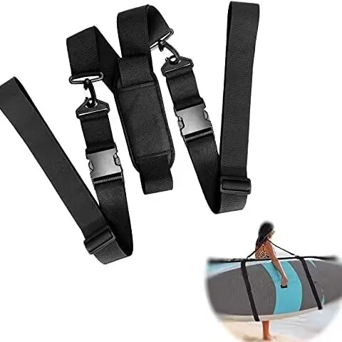 Black SUP board Carrying shoulder Strap stand up paddle board belt sling SUP Sling Board portable carrier strap