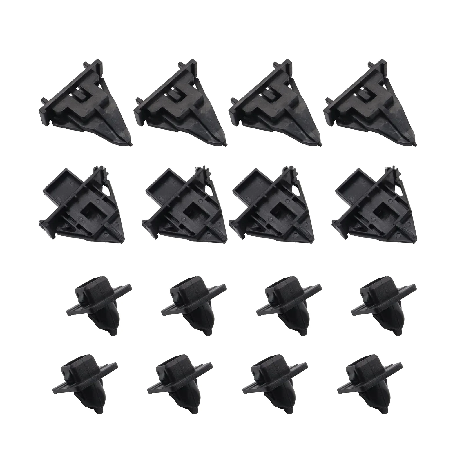 Complete Set Of Sixteen Nylon Clips For Cowl Moulding On For Toyota For FJ Cruiser Models From Year Range Of 2007 To 2014