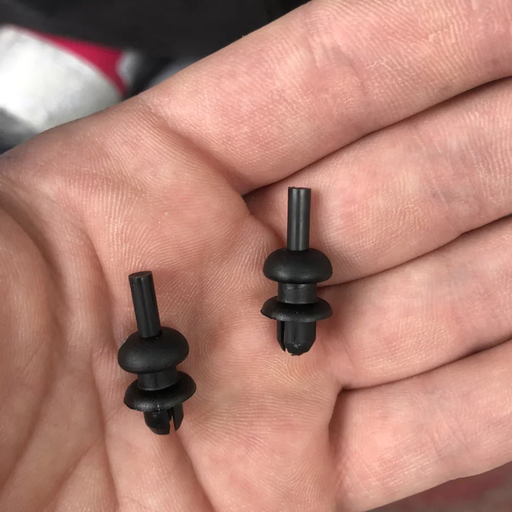 2Pcs For CITROEN SAXO C2 C3 XSARA Picasso DS3 XM Car Parcel Shelf Clips Rear Trunk Tray Boot Hook Cord String Strap Accessories
