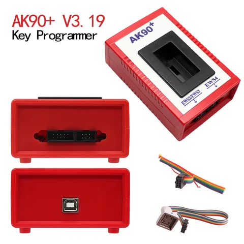 AK90+V3.19 Auto Key Programmer Professional Car Key Programming Tool Car Diagnostic Tool Newest Key Code Reader Automotive Tools