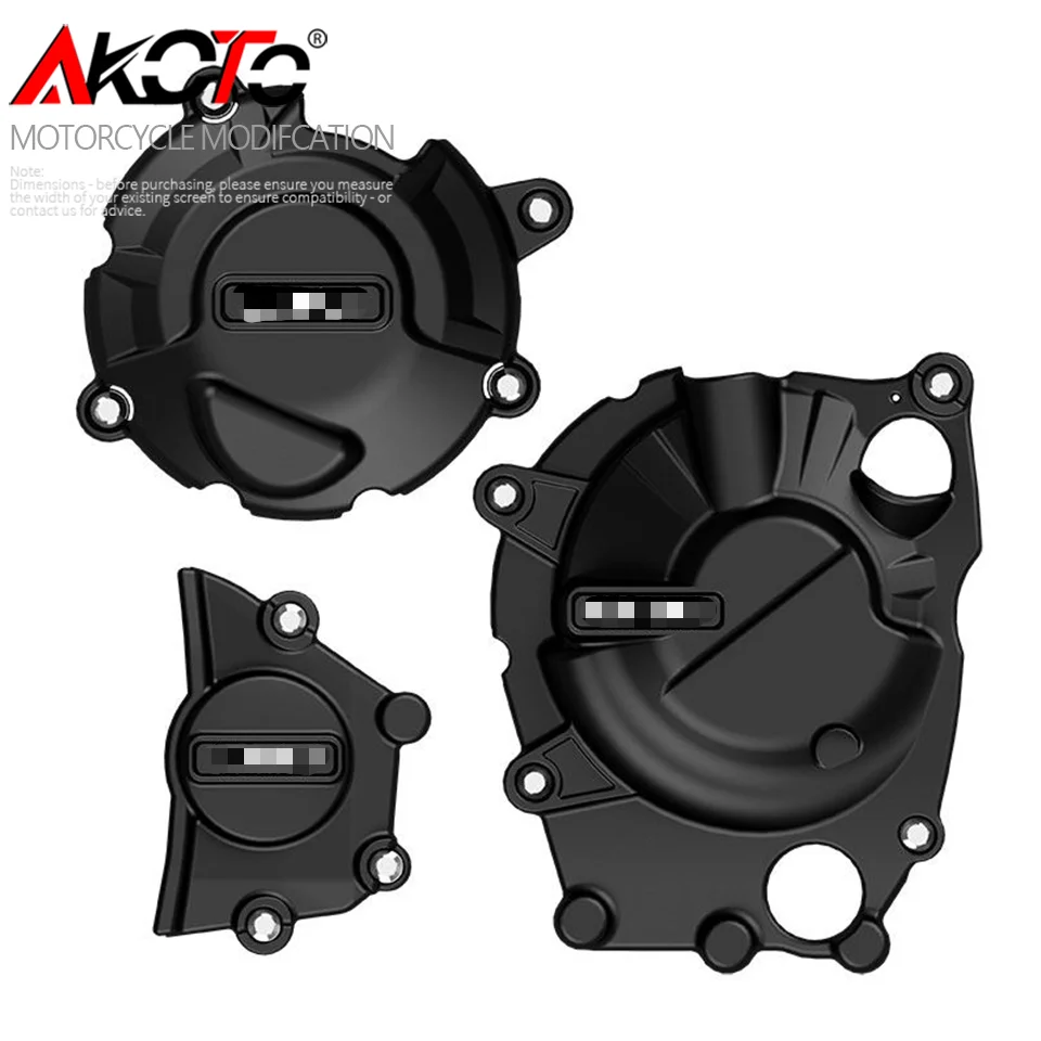 SECONDARY ENGINE COVER SET For Kawasaki ZX-4RR ZX4RR ZX4R ZX25R ZX-25R ZX25RR ZX-25RR 4R Motorcycles Engine Guard Protection