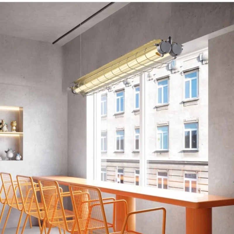 Designer's Office American LED Pendant Lamp Vintage Dining Table Bar Counter Restaurant Coffee Shop Chandelier Home Decor Light