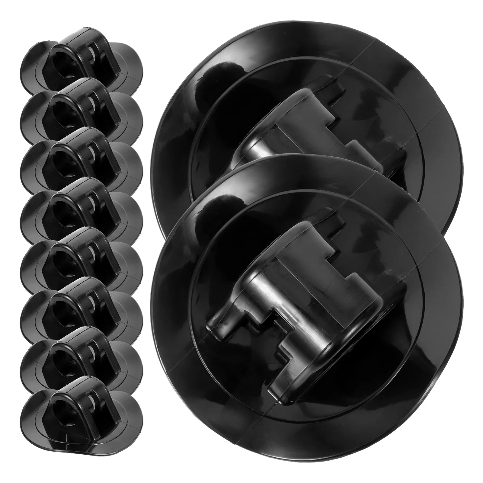 

10pcs PVC String Clip for Inflatable Boat Bracket Cord Fittings Kayak Rope Buckle Canoe Accessories Lightweight Durable Easy