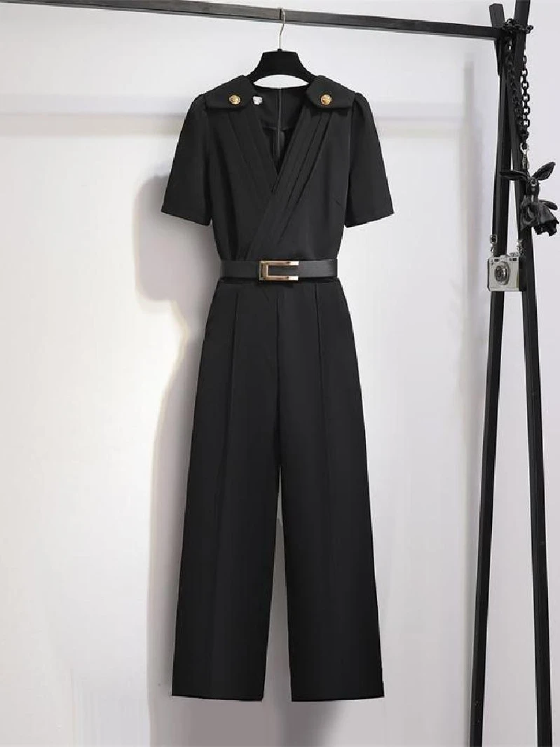 

Брюки с высокой талией, женские летние дизайнерские утягивающие драпированные широкие брюки, длинные брюки, бренд Sle Tree Rabbit