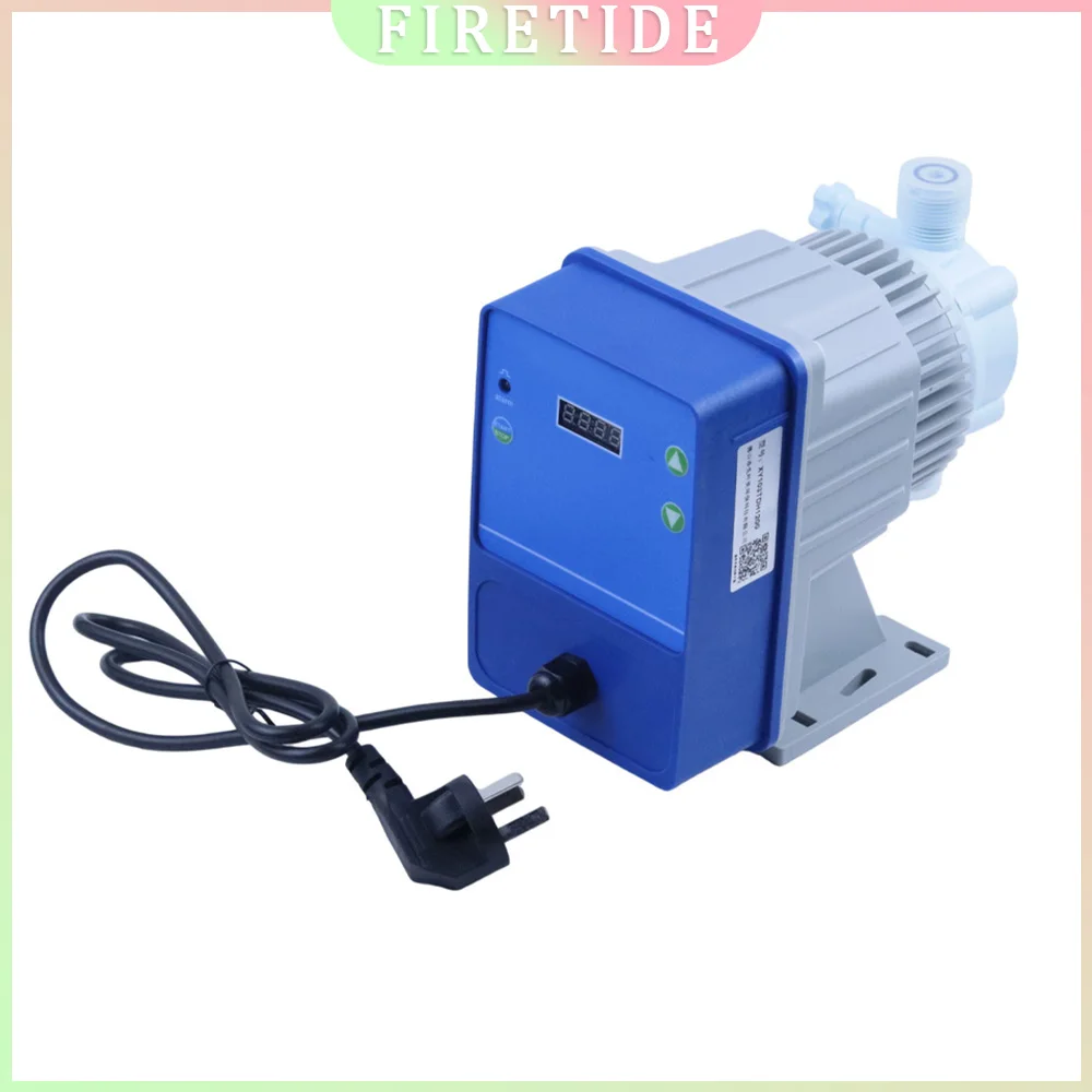 Liquid Mini Acid Chemical Chlorine Metering Dosing Automatic Electromagnetic Quantitative Dosing Pump For Water Treatment