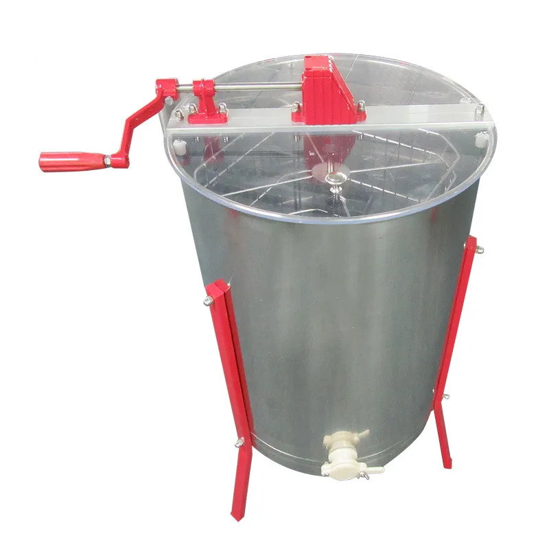 

4 Frames Honey Extractor Manual Control Apiary Centrifuge Honey Bucket Beekeeping Tools High Quality Stainless Steel