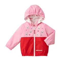 Spring Girls' Jackets Cartoon Rabbit Coats Sunscreen Suit Children's Coat on Both Sides Kids Clothes Girls Outerwear Jacket