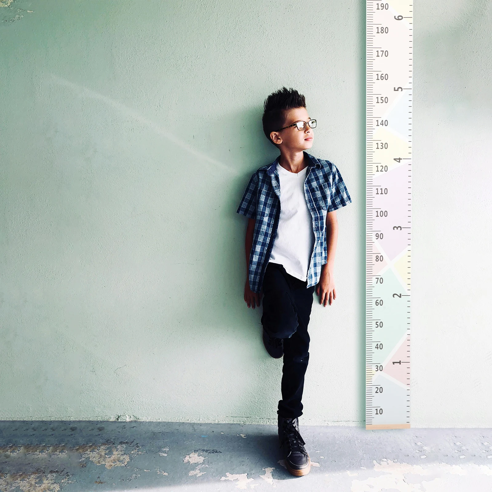 

Waterproof Height Measuring Ruler Kids Growth Chart Wall Hanging Measurement Tool Decoration Rope Design