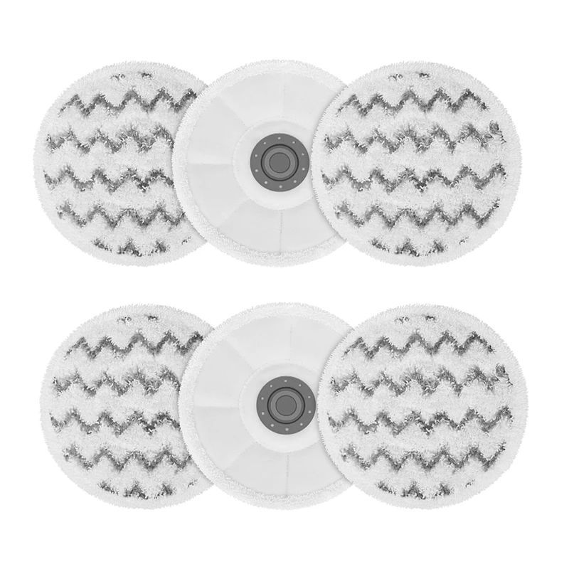 Mop Pads For Bissell Spinwave Smartsteam Scrubbing Steam Mop 3897A 3712C 3712W Rotating Mop Replacement Pads