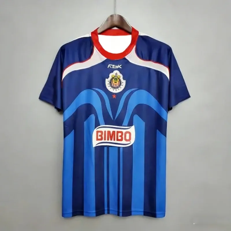 

Модная ретро-футболка Chivas Guadalajara, летняя мужская и женская быстросохнущая дышащая одежда для тренировок, детские футболки для всей семьи