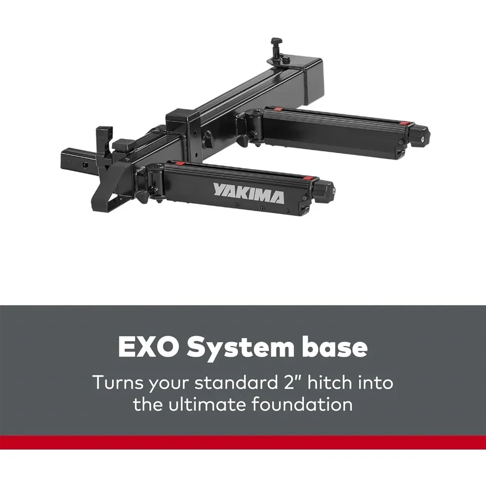 home.EXO SwingBase 2-Inch Hitch Cargo Storage System with Accessory Arm & Locks