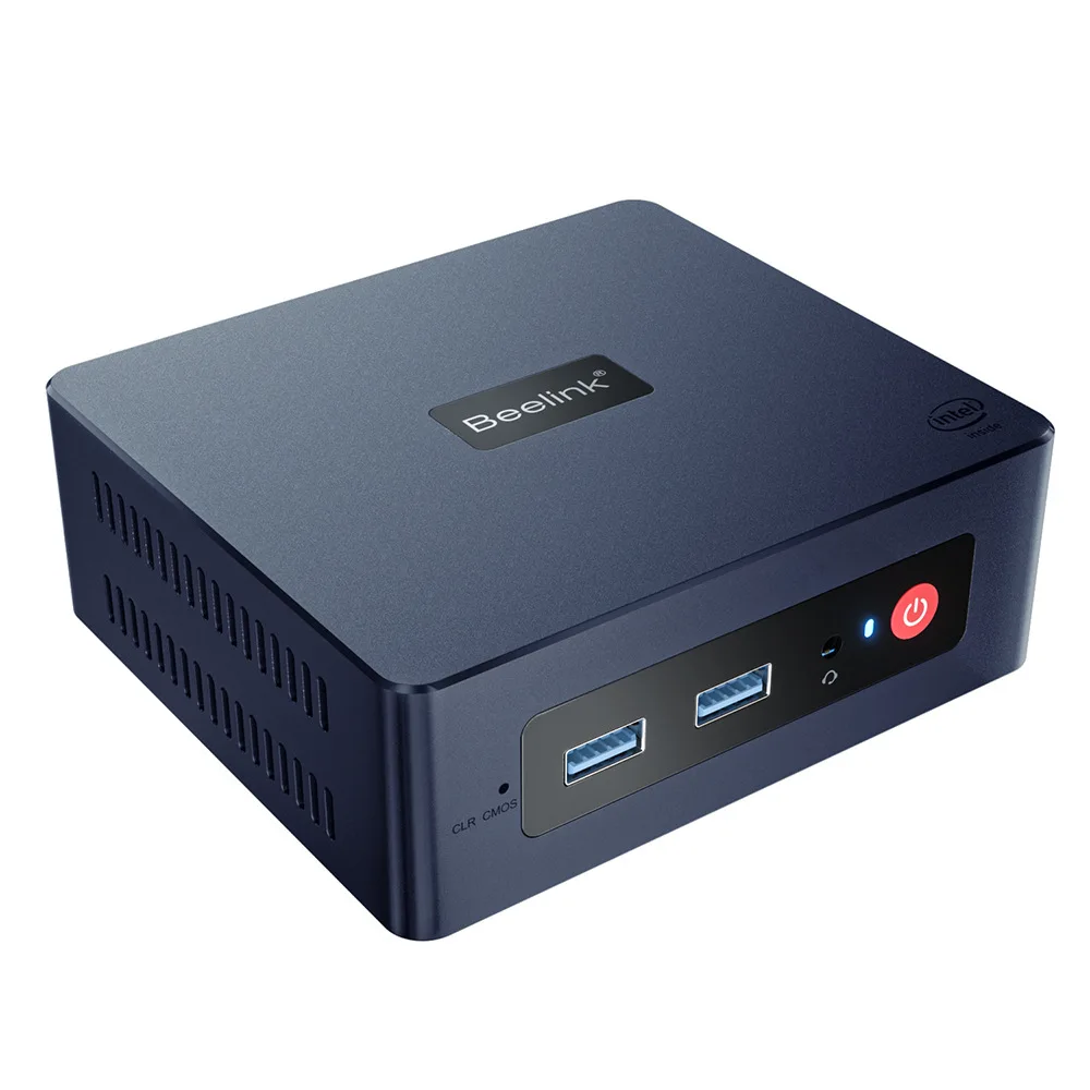 Computer Host. MINI S N5095 Mini PC Quad Core 4K High Definition 16GB