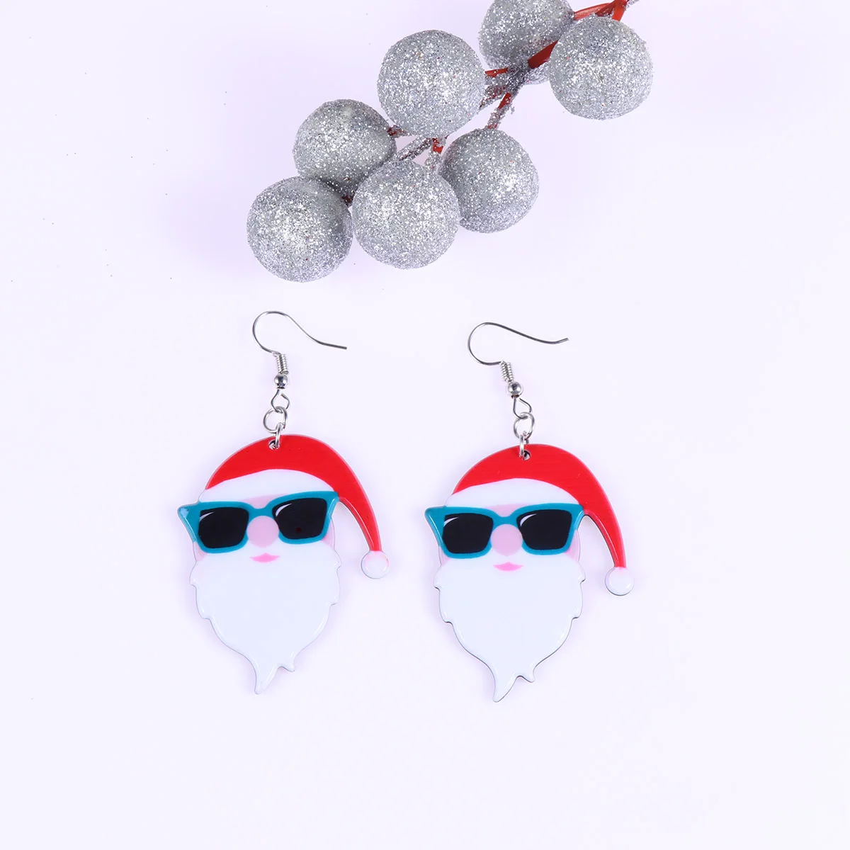 

Santa Claus Earrings Christmas for Girls Women European and American Creative Stud Miss