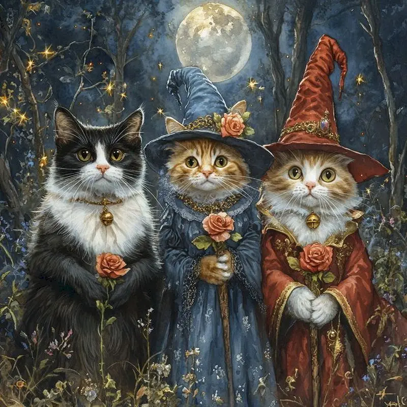 

GATYZTORY Oil Painting By Numbers Paint Kit On Canvas Cat Animal Number Painting Home Decors Pictures On Number For Adults