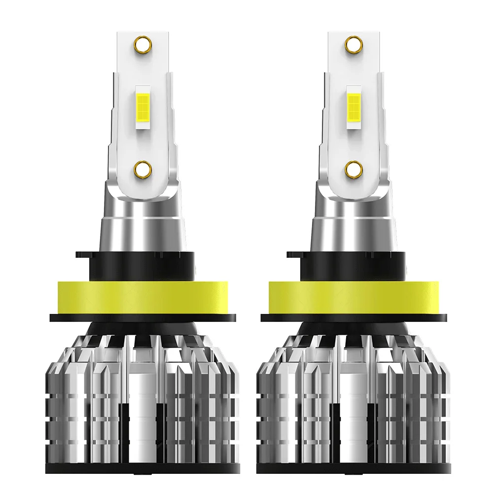 

2PCS Super Bright S6 bright silver white LED bulb super bright far and near one headlamp H 7H11 automobile LED lamp H1 6000k