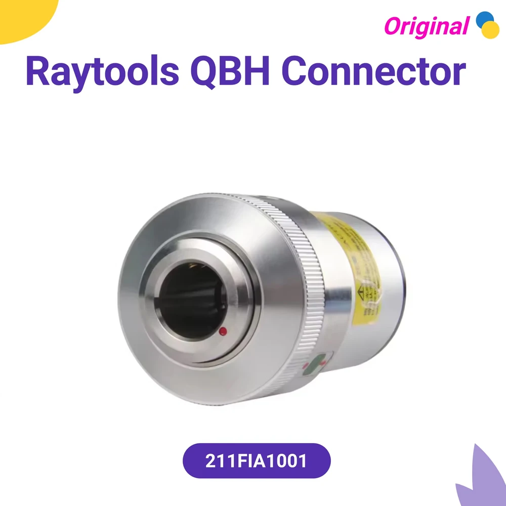 

Header Raytools Original QBH Connector 211FIA1001 For Raytools BT240 BT240S BM109 Fiber Laser 1064nm Cutting Machine
