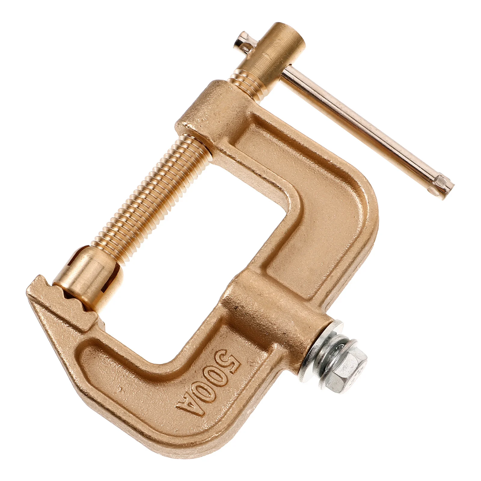 

Heavy Duty Welding Ground Clamp Reliable Material Adjustable Tightness Stable Connection for Welder Grounding Ground Clamp