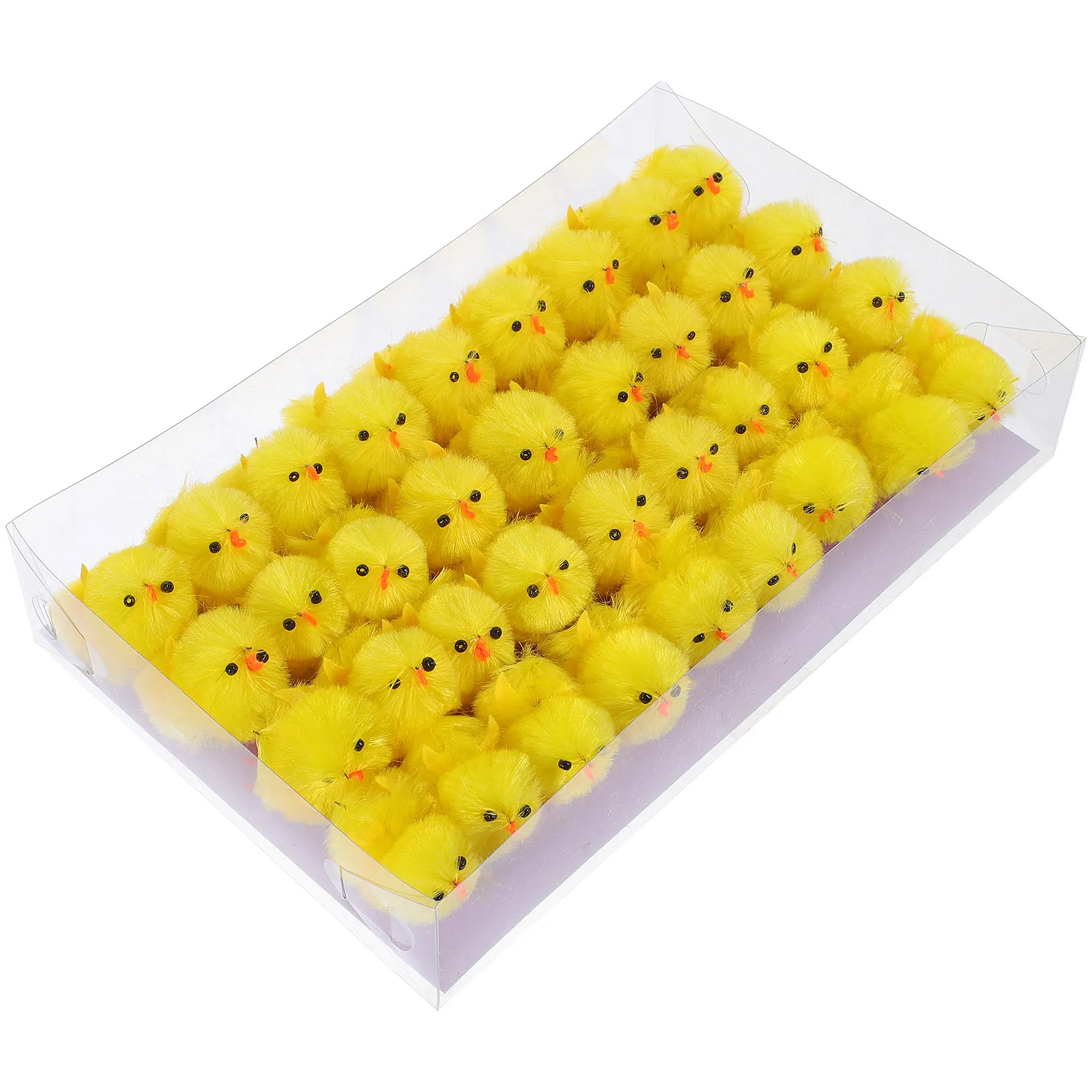 

36Pcs Easter Chicken Decor Small Soft Stuffed Animal for Easter Basket Fillers Party Favors Garden Decoration Spring Theme