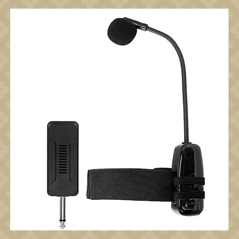 

Wireless Pickup For Erhu 1-To-2 Performance Professional Amplifier High Fidelity Instrument Wireless Microphone Clip, Durable