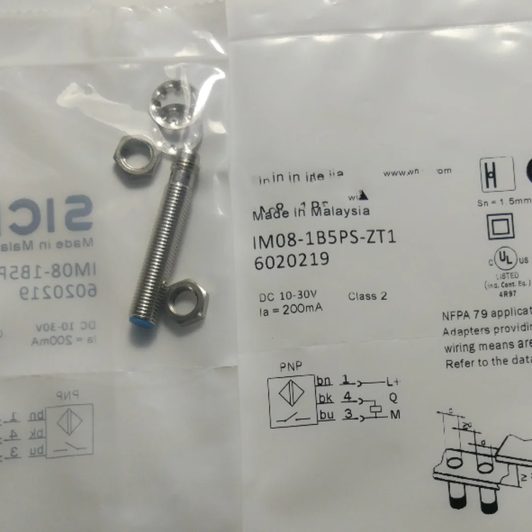  2pcs/Lot New Switch IM08-1B5PS-ZT1 plug type switch sensor